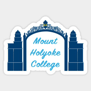 Mount Holyoke Gates Sticker